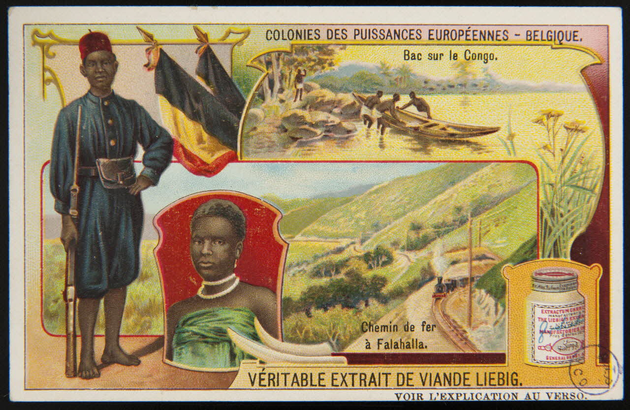 carte réclame chromo Paris 1909 1992.1.258 Photo