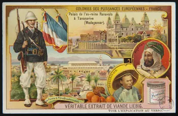 carte réclame chromo Paris 1909 1992.1.259  Photo
