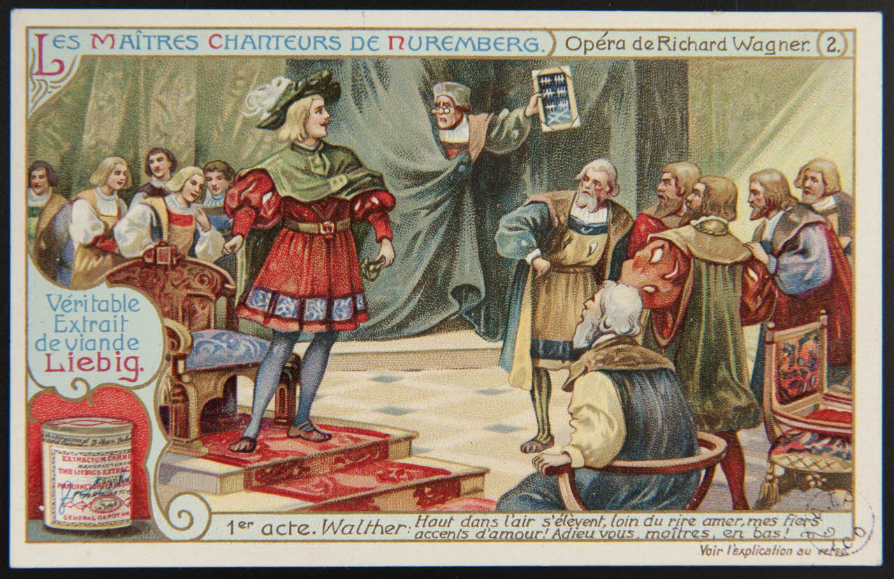 carte réclame chromo Paris 1910 1992.1.278 Photo