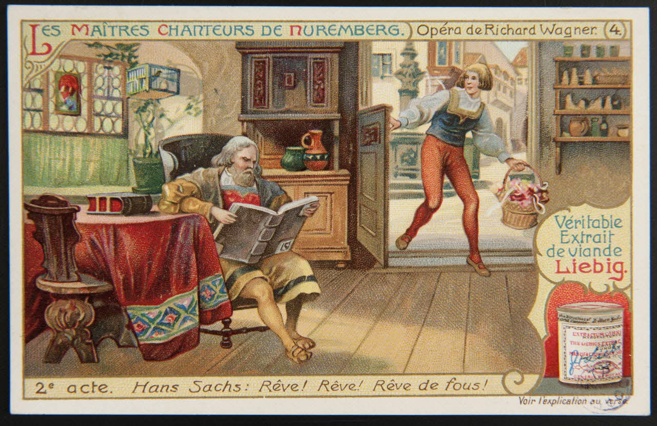 carte réclame chromo Paris 1910 1992.1.280 Photo