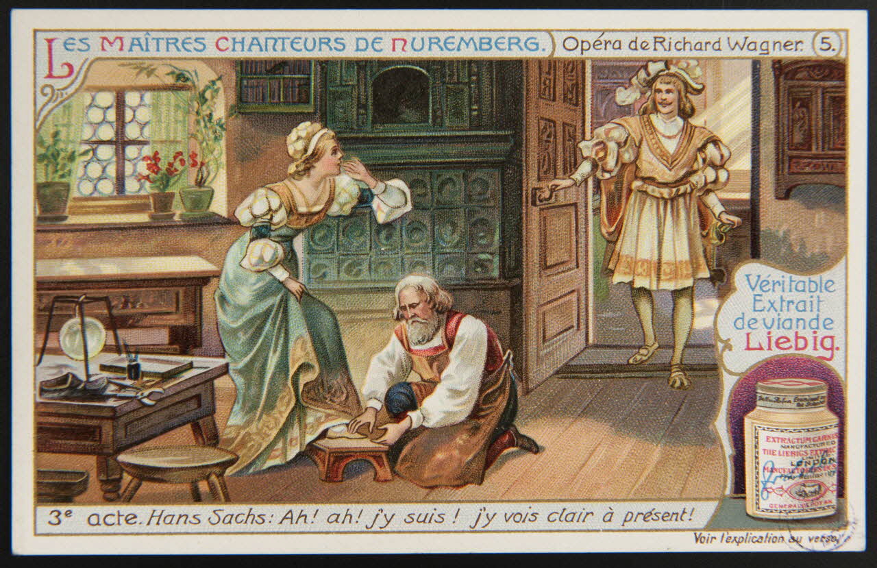 carte réclame chromo Paris 1910 1992.1.281 Photo