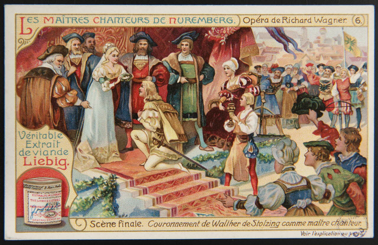 carte réclame chromo Paris 1910 1992.1.282 Photo