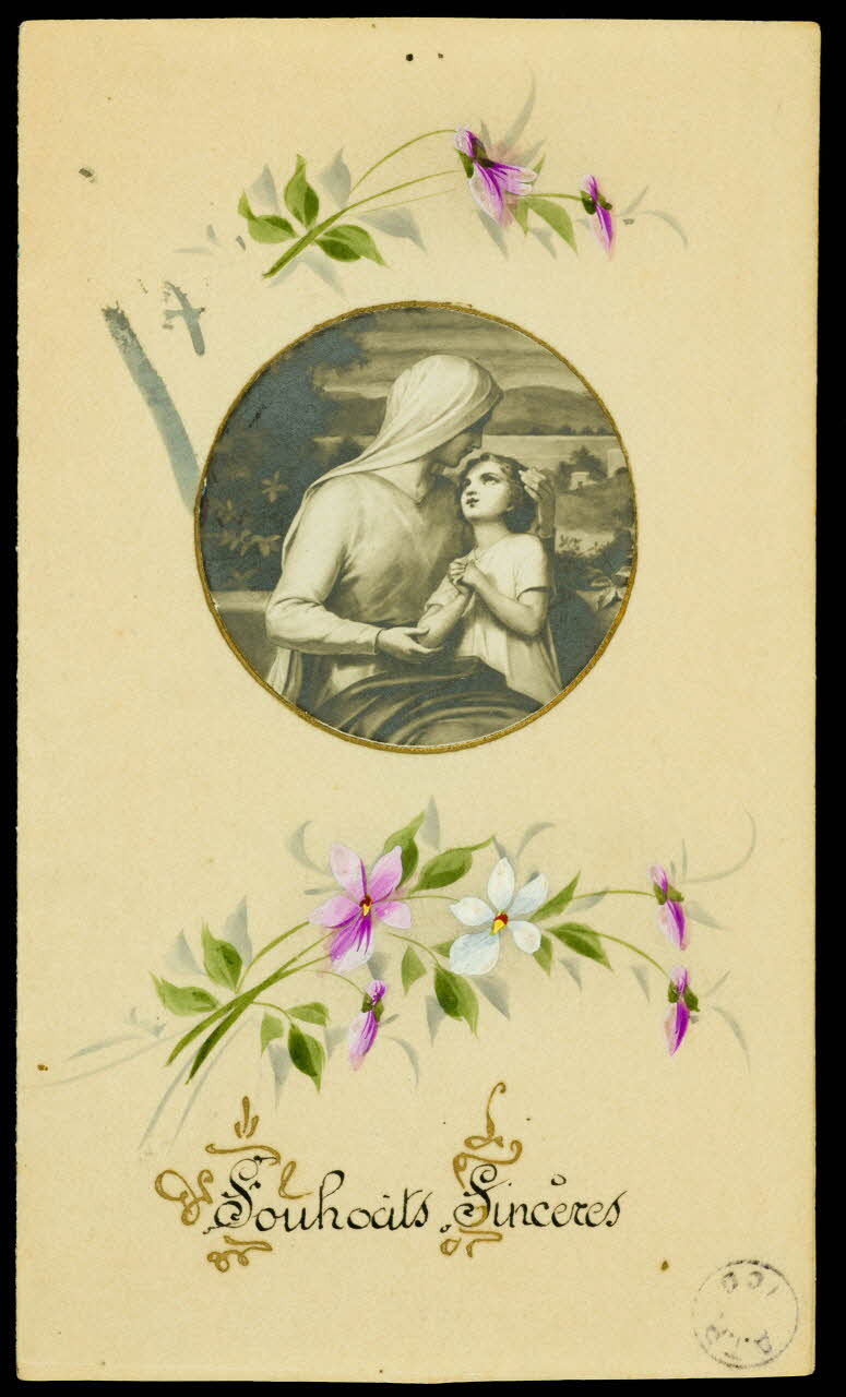 estampe Souhaits Sincères 1992.1.317 Photo