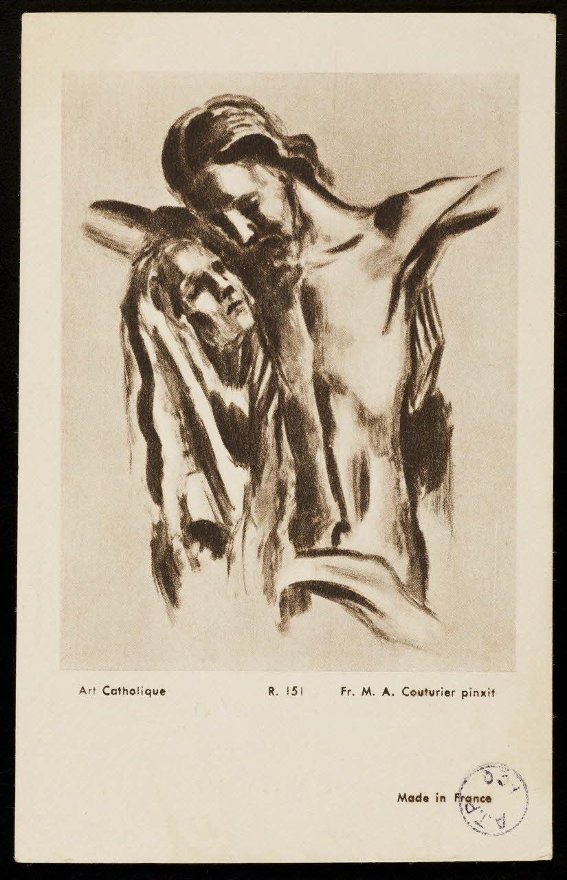 image pieuse La Vierge tenant dans ses bras le Christ crucifié 1992.1.72 Photo