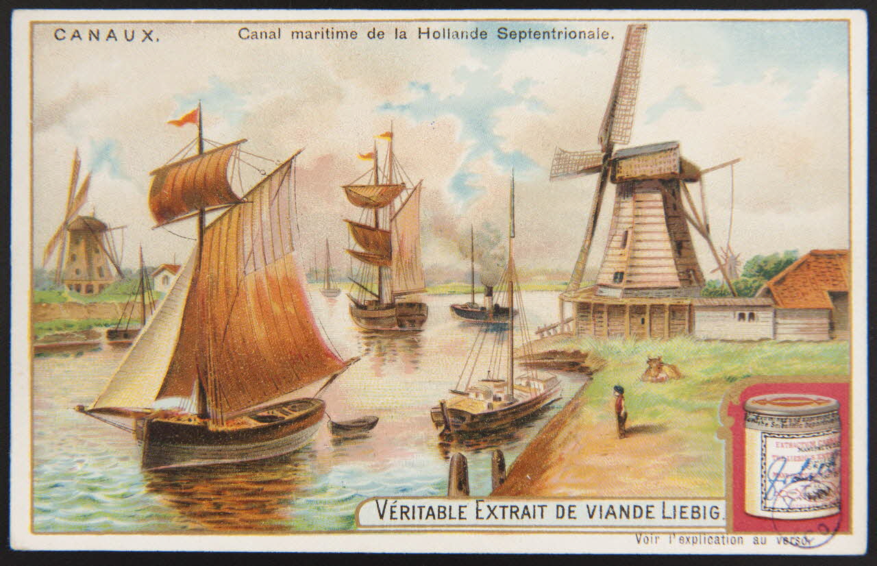 carte réclame chromo Paris 1903 1992.1.94 Photo