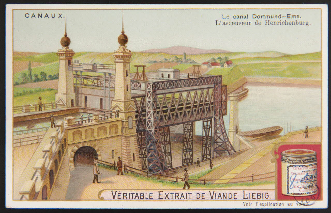 carte réclame chromo Paris 1903 1992.1.95 Photo