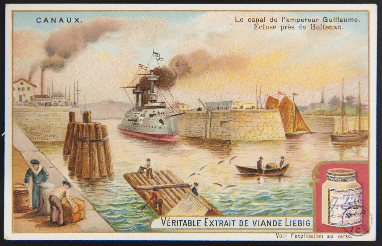 carte réclame chromo Paris 1903 1992.1.96 Photo