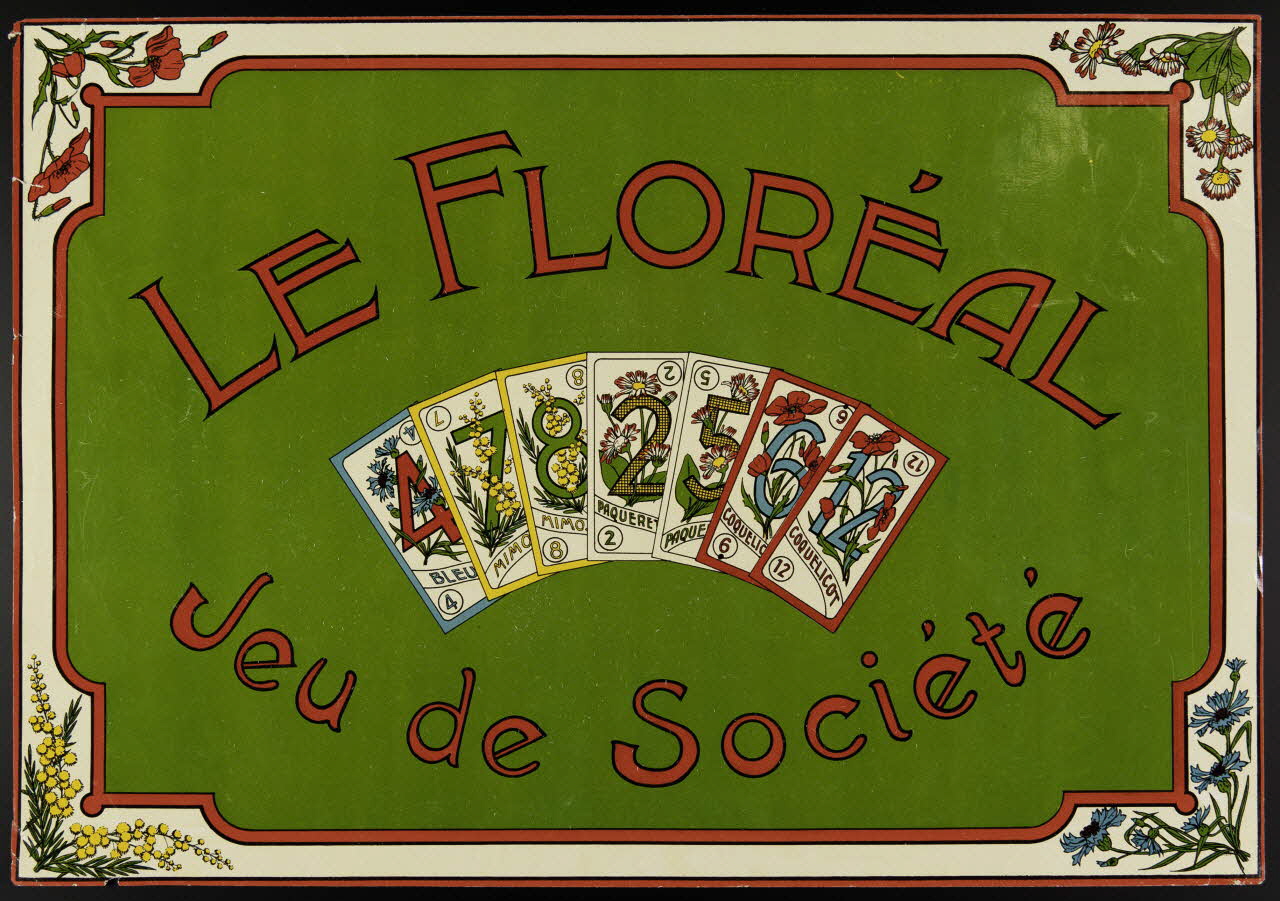 jeu LE FLOREAL  Jeu de Société 1992.20.12 Photo
