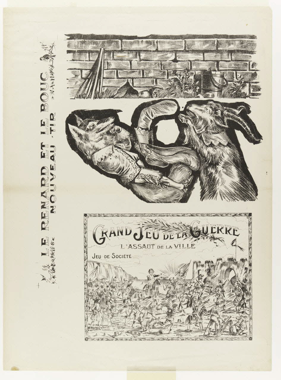 jeu LE RENARD ET LE BOUC  NOUVEAU TIR 1992.20.16 Photo