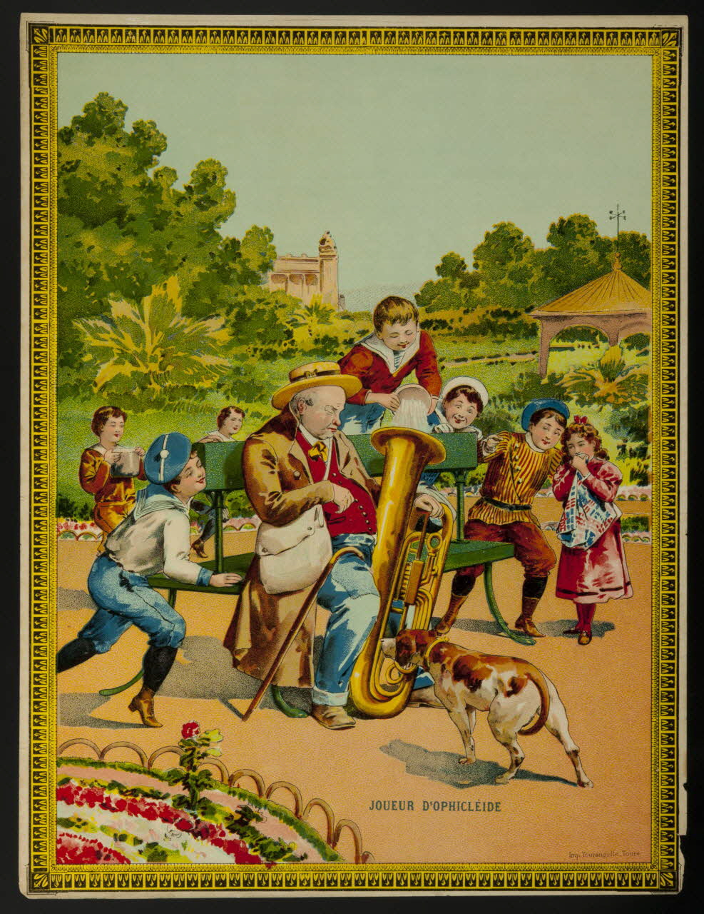 jeu de puzzle JOUEUR D'OPHICLEIDE 1992.20.2 Photo