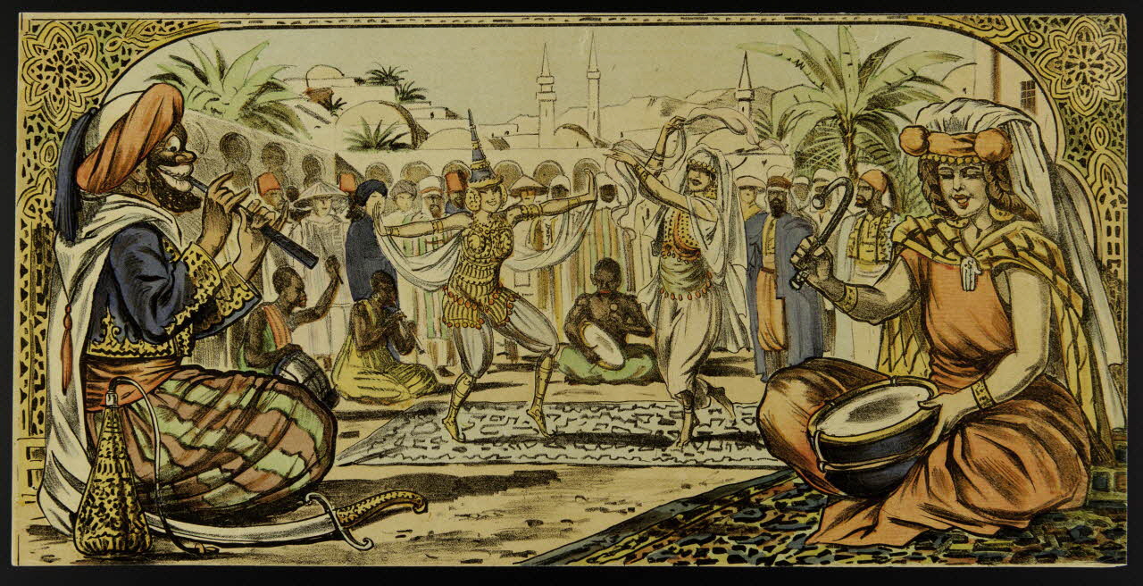 jeu Musiciens orientaux 1992.20.40 Photo