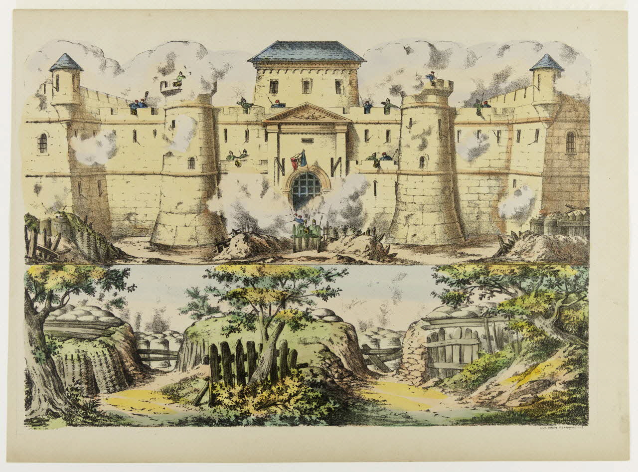 jeu Attaque de fort, fortifications 1992.20.44 Photo