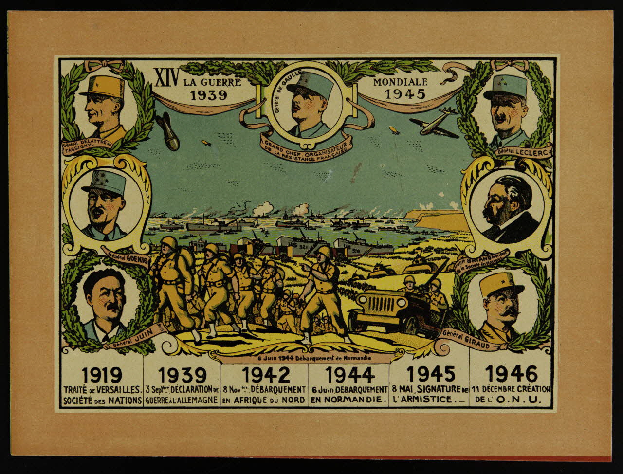 jeu LA GUERRE MONDIALE  1939-1945 1992.20.46 Photo