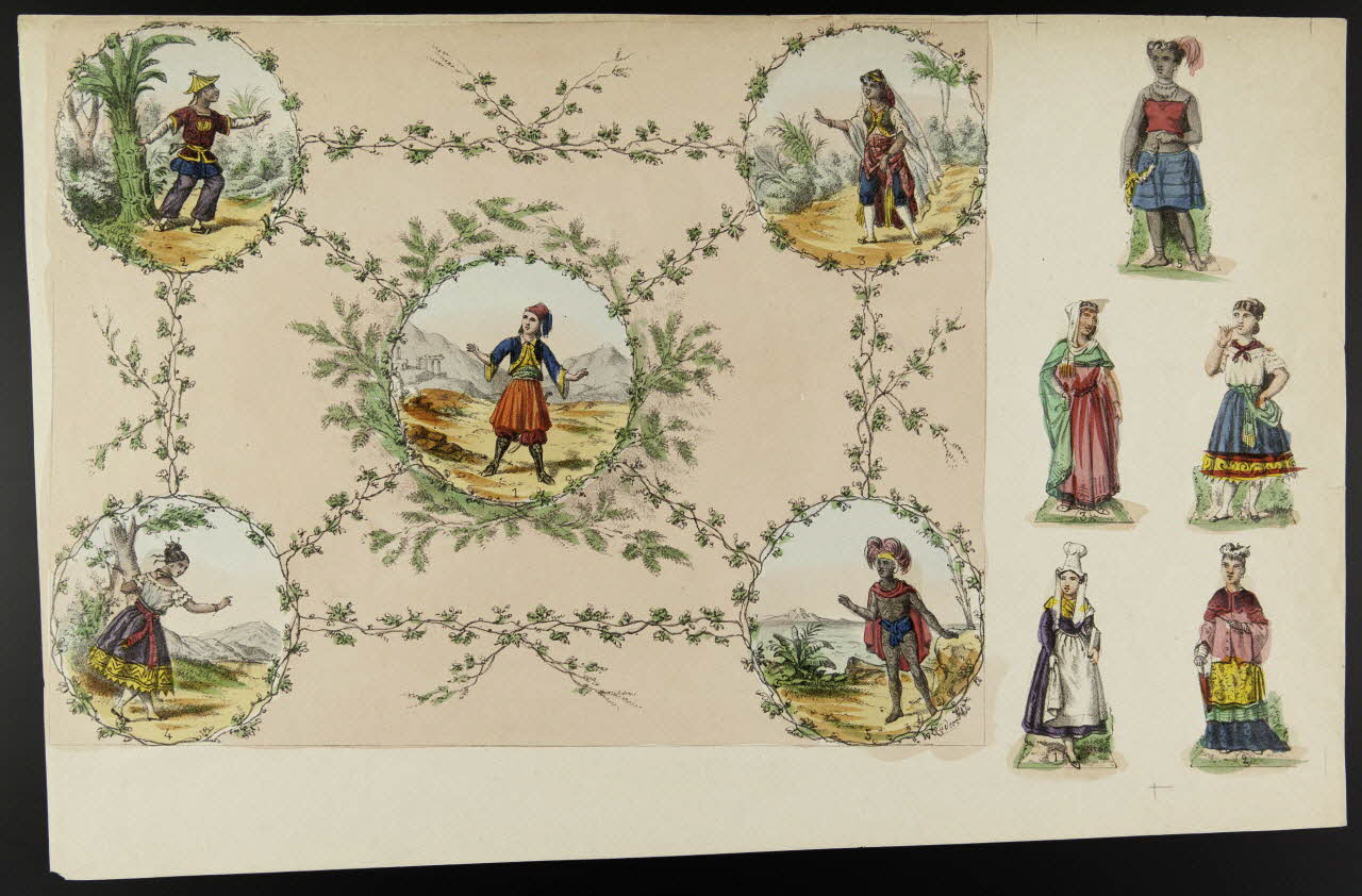 jeu Personnages de différents pays 1992.20.47 Photo