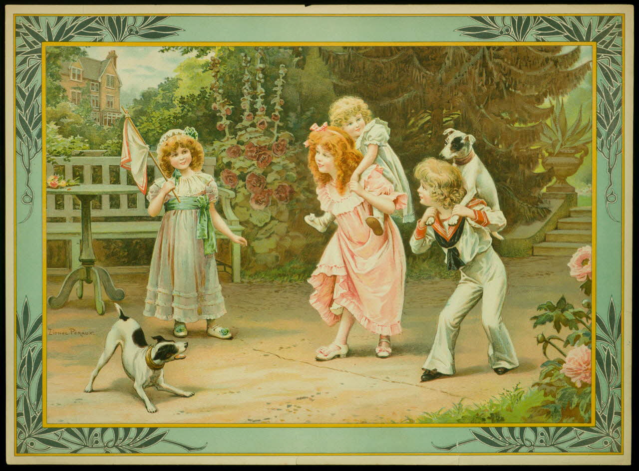 jeu Enfants et chiens 1992.20.57 Photo