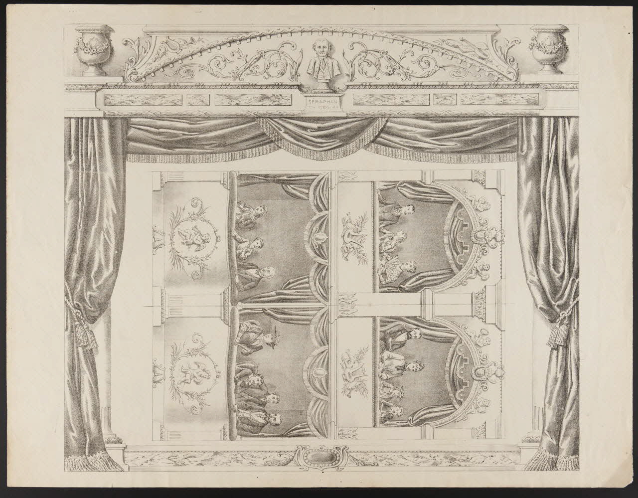 jeu Décor de théâtre avec loges 1992.20.59 Photo