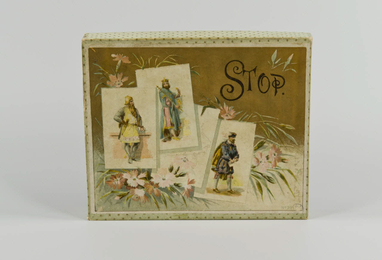 boîte de jeu STOP. 1992.23.14.1-67 Photo