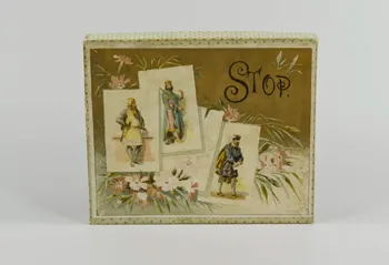 boîte de jeu STOP. 1992.23.14.1-67 Photo