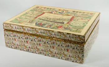 boîte de jeu VOYAGE AUTOUR DU MONDE  TABLEAUX LUMINEUX  PAR UN PETIT FRANCAIS 1992.23.2.1-16 Photo