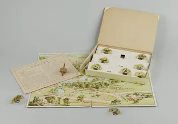 boîte de jeu CHASSE AU RENARD. 1992.23.4.1-13  Photo