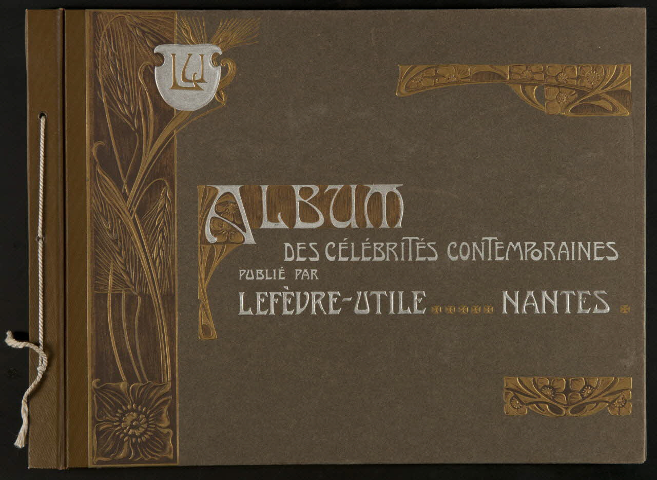 Album ALBUM  DES CELEBRITES CONTEMPORAINES  PUBLIE PAR  LEFEVRE-UTILE.....NANTES. 1992.25.1.1/24 Photo