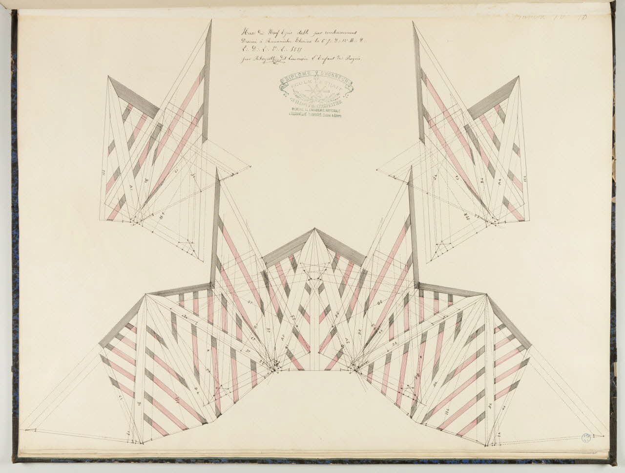 album Herse du Neuf Epis établi par rembarrement 1992.33.1.13 Photo