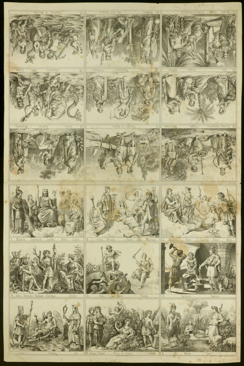estampe Scènes mythologiques 1992.41.4 Photo