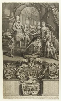 Charpentier Père et Fils et Cie almanach L'Auguste Famille Royal de Louis XV Paris 1741 1993.2.1  Photo
