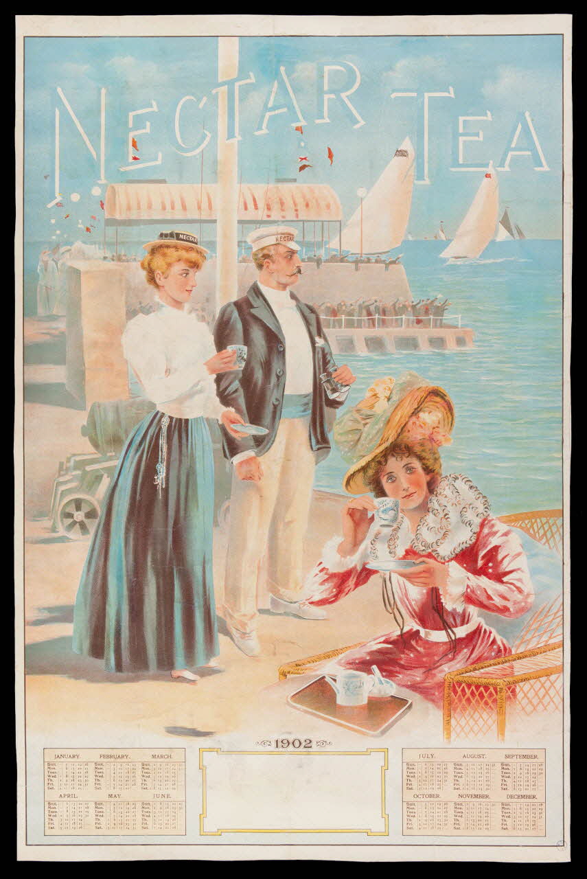 calendrier NECTAR TEA 1902 1993.2.139 Photo
