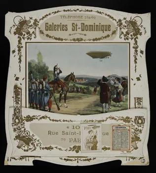 Léopold Verger calendrier A LA FRONTIERE Paris 1911 1993.2.159 Photo