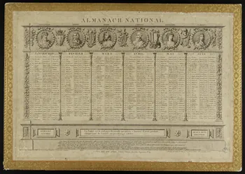 Aimé André almanach ALMANACH NATIONAL Paris 1820 1993.2.26 Photo