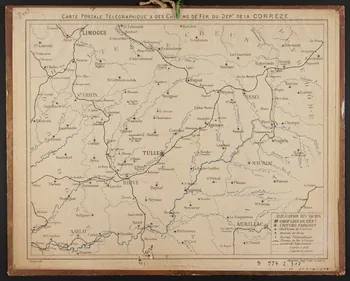 Gerlier ; François, Charles Oberthür estampe ALMANACH DES POSTES ET TELEGRAPHES  LES NOCES D'OR  1887 Rennes 1887 1993.2.317 Photo