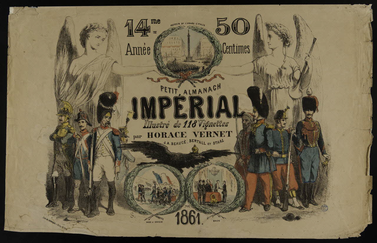 estampe PETIT ALMANACH  IMPERIAL 1993.2.37 Photo