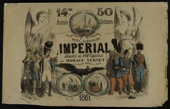 estampe PETIT ALMANACH  IMPERIAL 1993.2.37 Photo