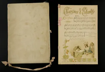 Killinger calendrier Chansons d'enfants  Calendrier  pour  1898 Paris 1898 1993.2.47.1/6 Photo