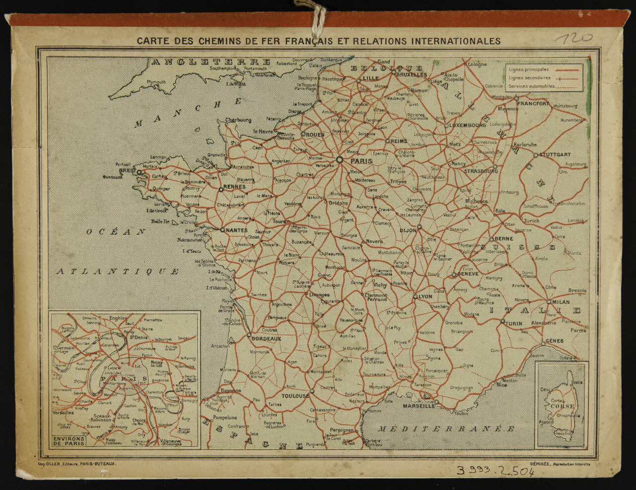 Calendriers Oller calendrier ALMANACH DES POSTES, TELEGRAPHES ET TELEPHONES  1944  Paysannes Savoyardes Puteaux 1944 1993.2.504 Photo