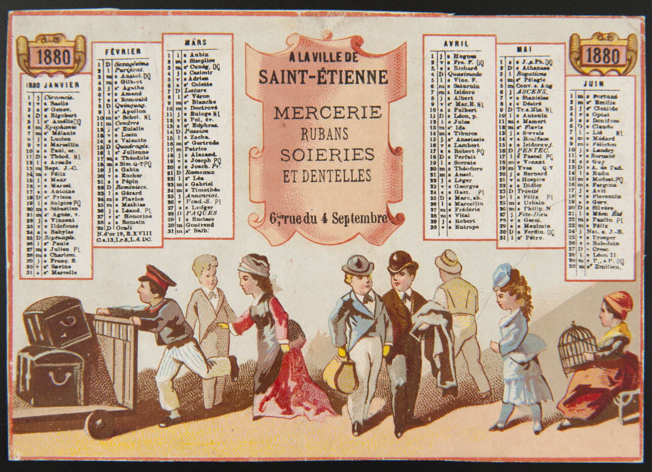 Alfred Clarey carte réclame chromo France 1880 1993.2.553 Photo