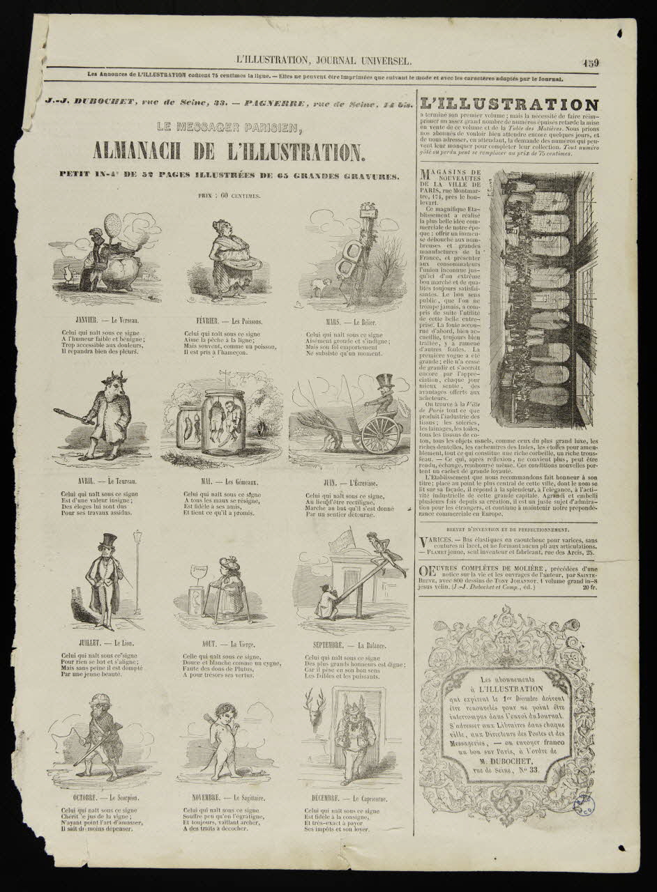 journal LE MESSAGER PARISIEN,  ALMANACH DE L'ILLUSTRATION. 1993.2.86 Photo