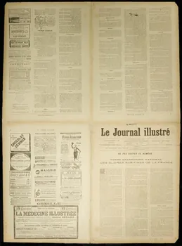 Meyer Henri ; Julien G. ; Fichot Karl ; Bressler H. ; Méaulle ; Le Jou calendrier LE JOURNAL ILLUSTRE  Grand Calendrier national des gloires maritimes de la France  POUR L'ANNEE 1888 France 1888 1993.2.87 Photo