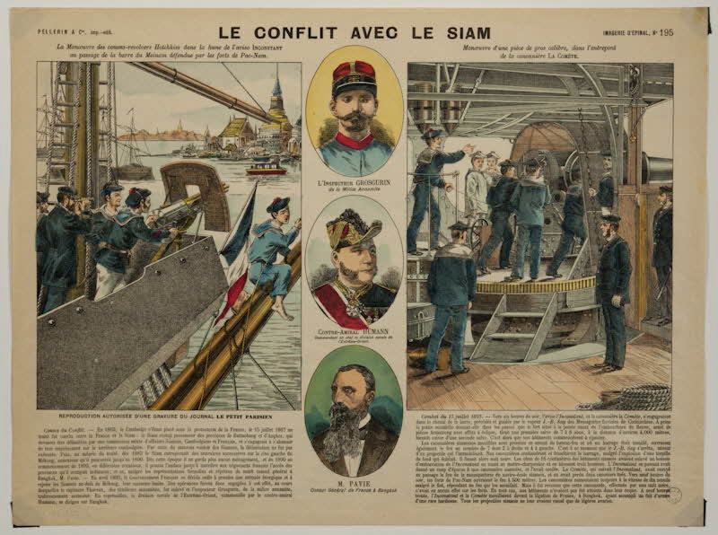estampe LE CONFLIT AVEC LE SIAM 1993.32.13 Photo