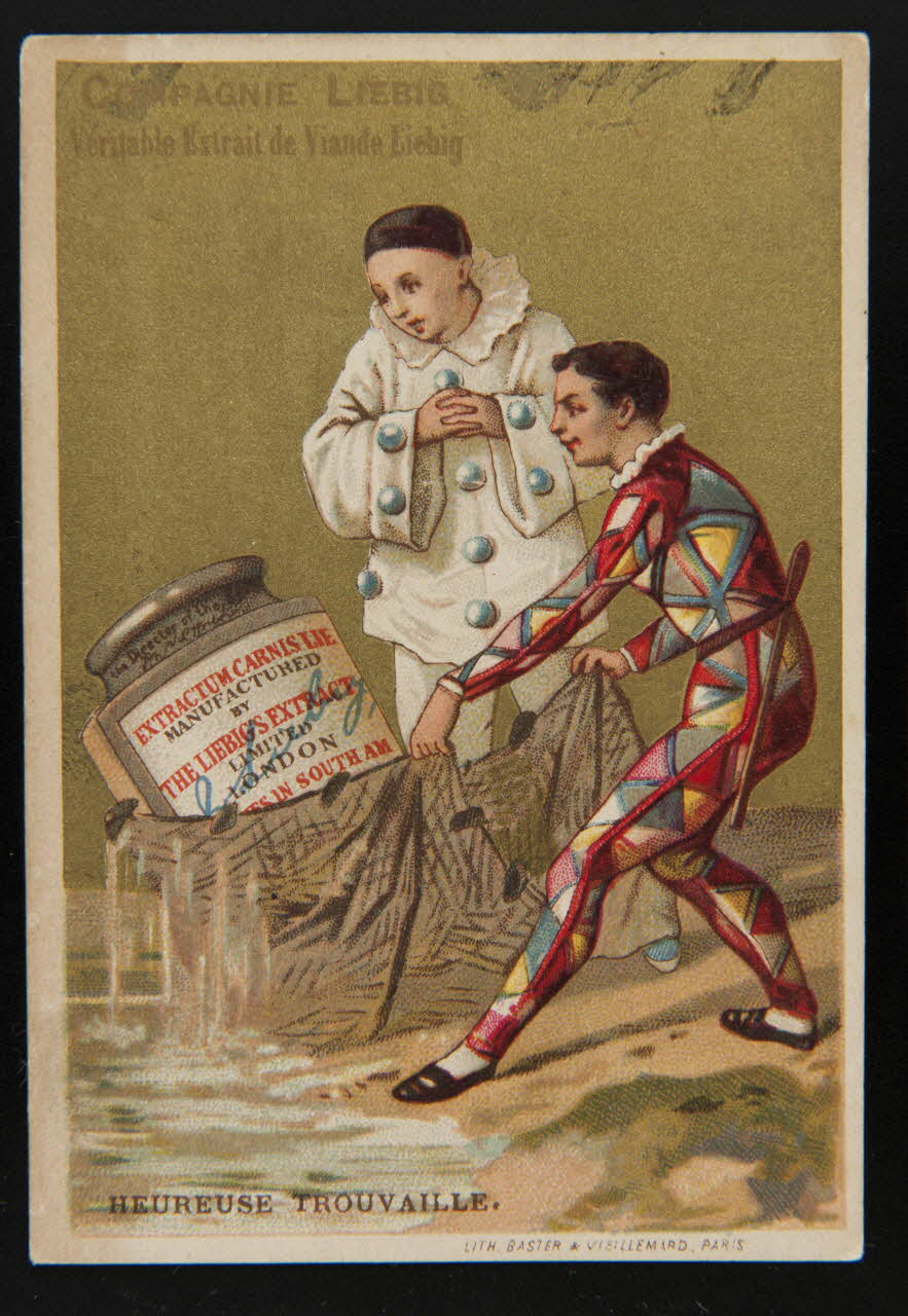 Baster & Vieillemard carte réclame HEUREUSE TROUVAILLE. 1878-1883 1994.25.155 Photo