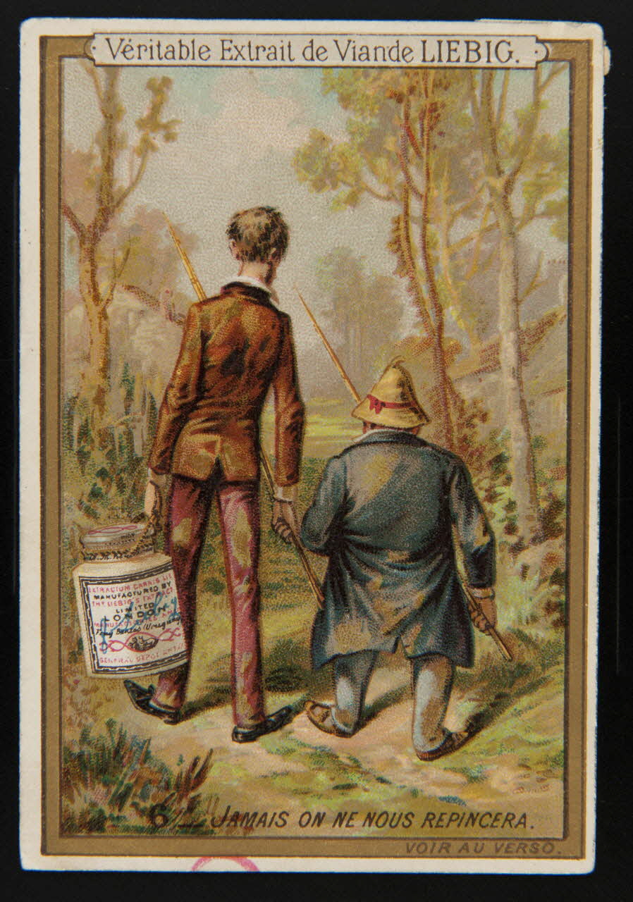 carte réclame JAMAIS ON NE NOUS REPINCERA. 1887 1994.31.19.2 Photo