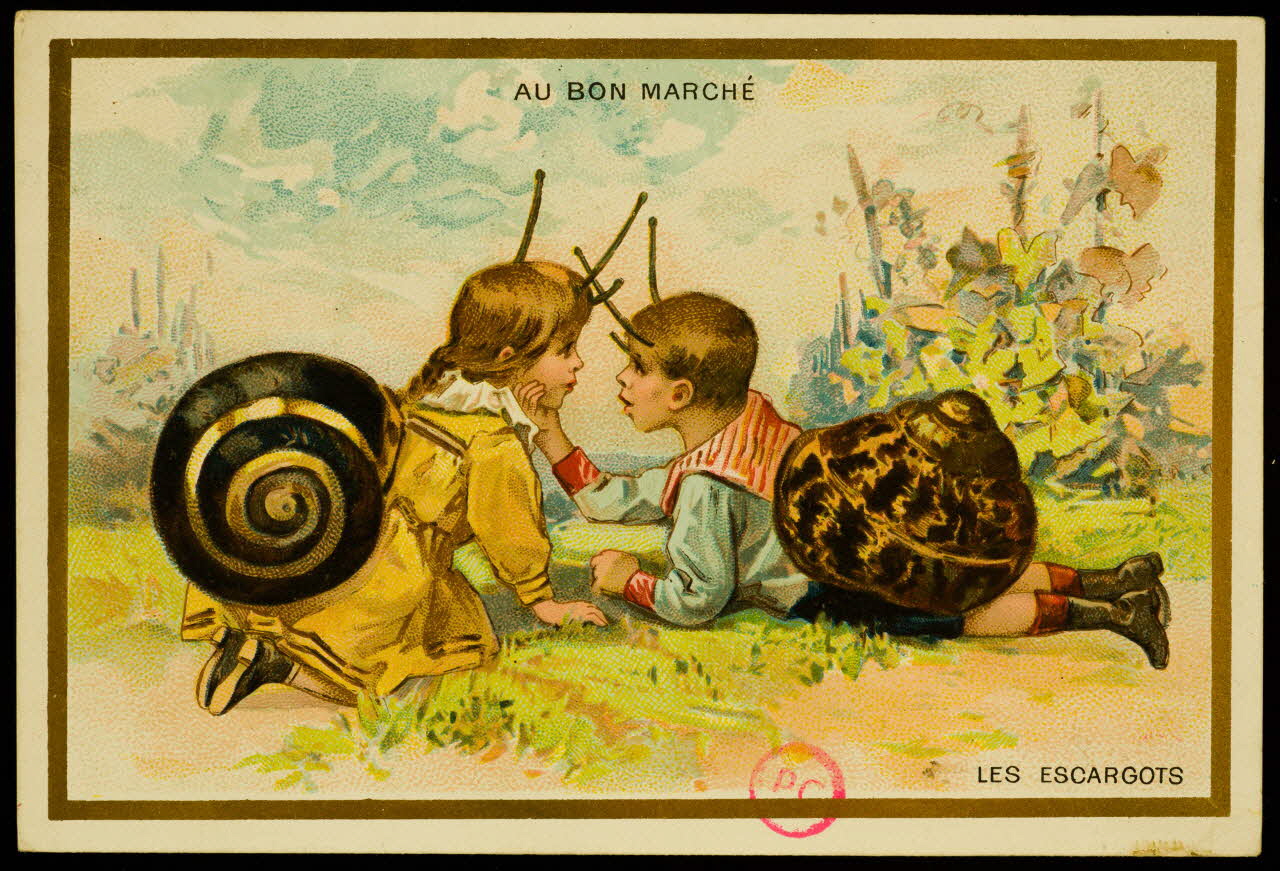 carte réclame LES ESCARGOTS 1994.31.227.2 Photo
