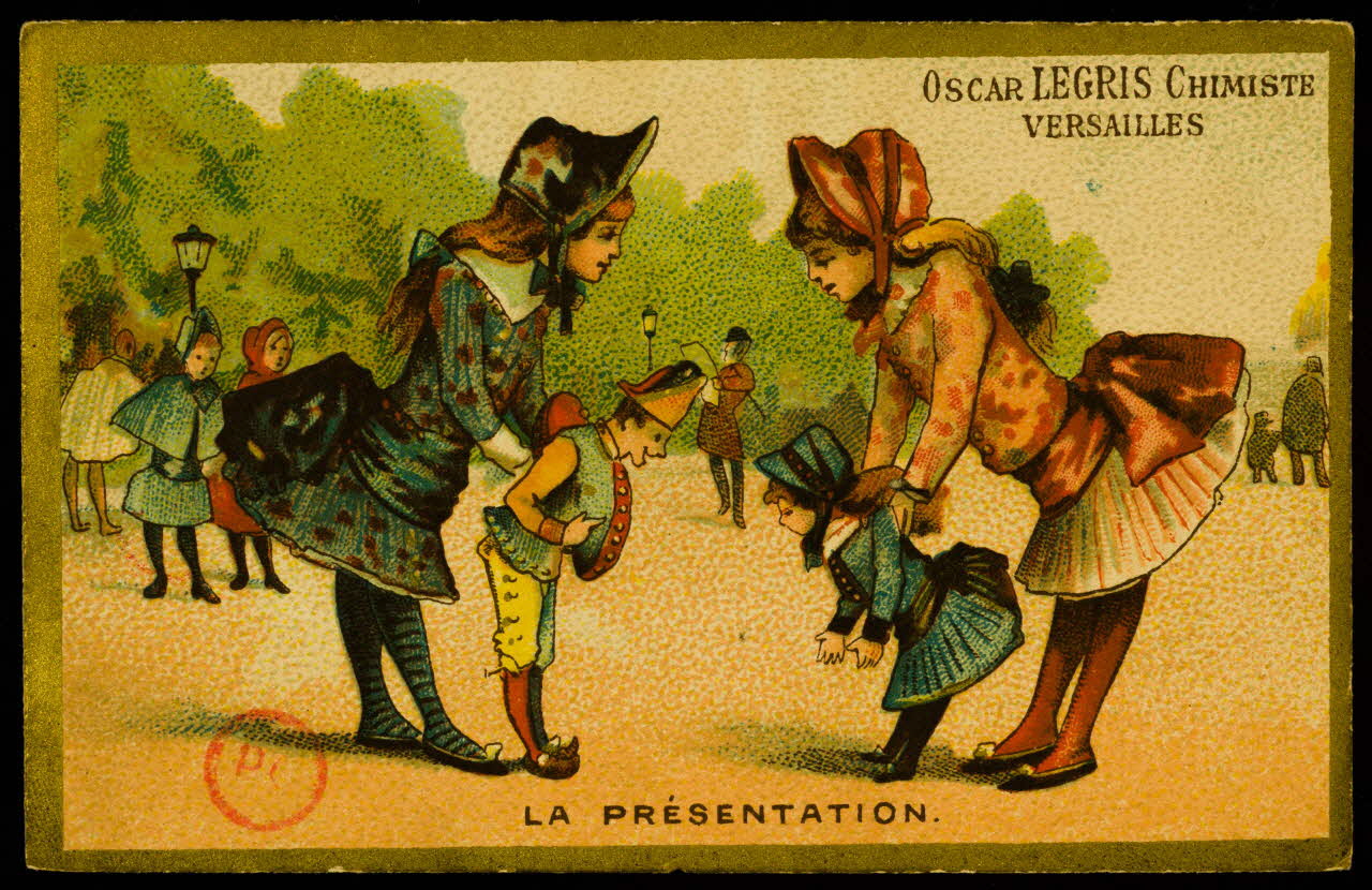 carte réclame LA PRESENTATION. 1994.31.327.1 Photo