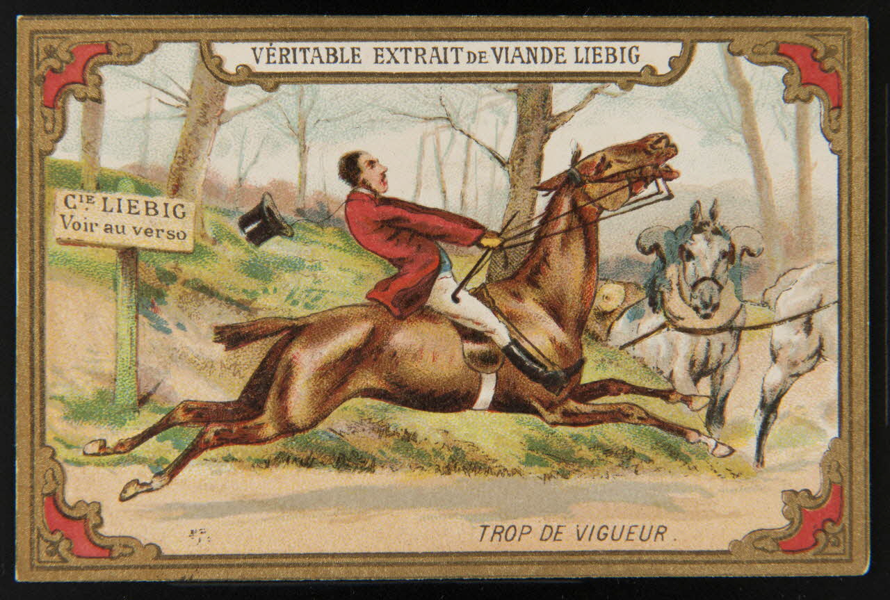 Justus Von Liebig carte réclame chromo Londres 1886 1996.40.1313.1 Photo