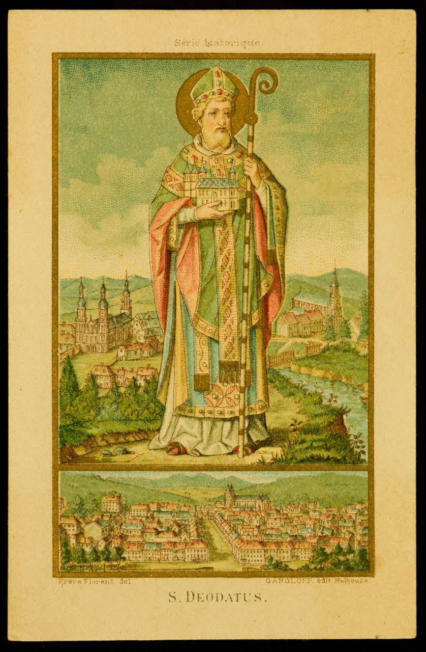 carte réclame S. DEODATUS. 1996.40.1759.11 Photo