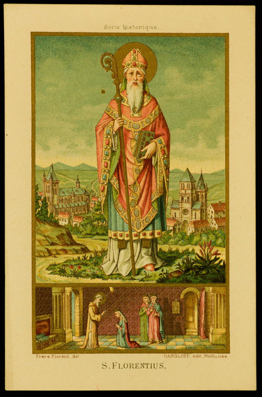 carte réclame S. FLORENTIUS. 1996.40.1759.4 Photo