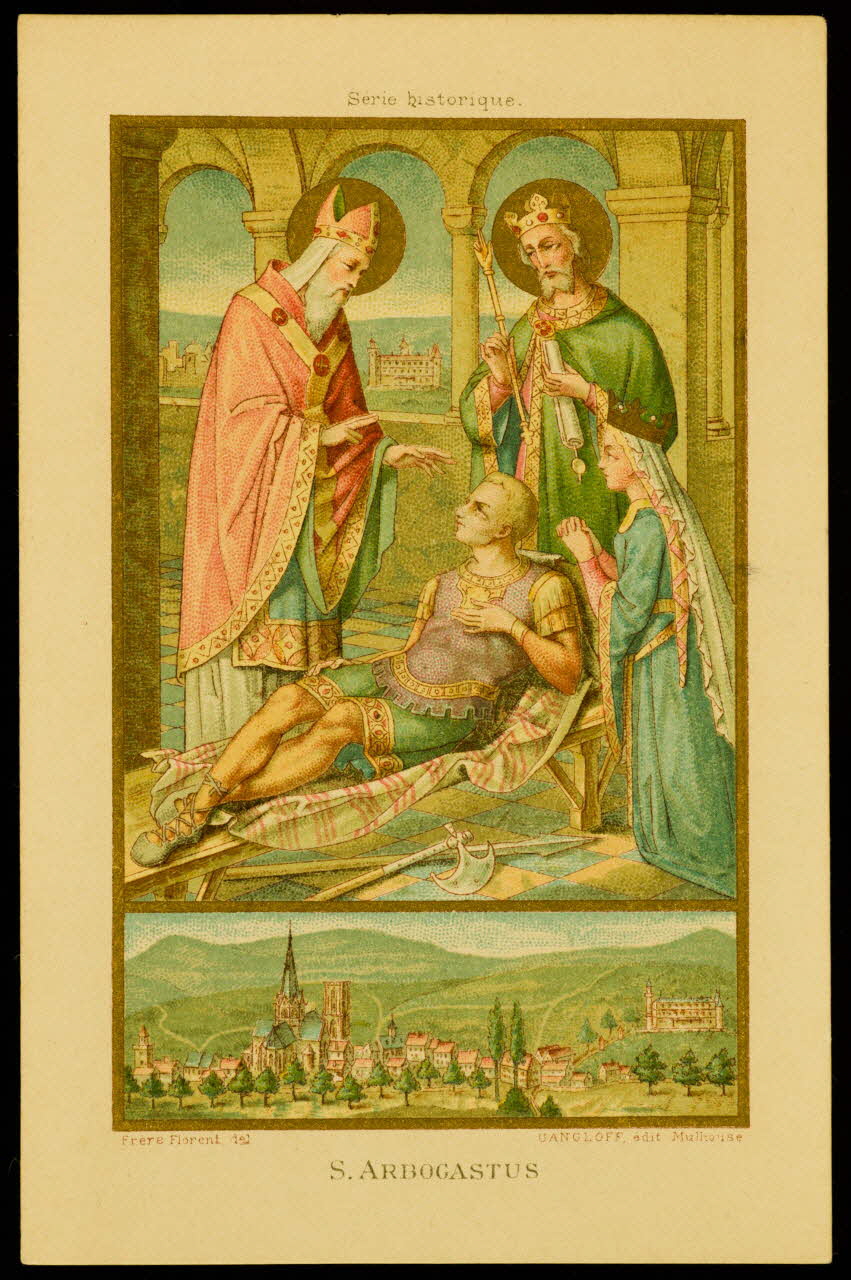 carte réclame S. ARBOGASTUS 1996.40.1759.7 Photo