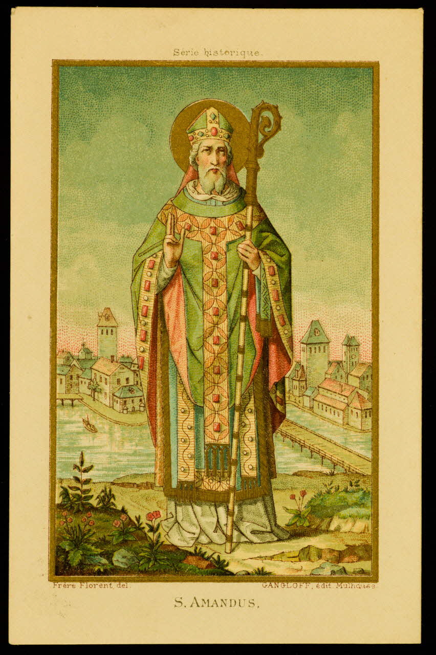 carte réclame S. AMANDUS 1996.40.1759.8 Photo