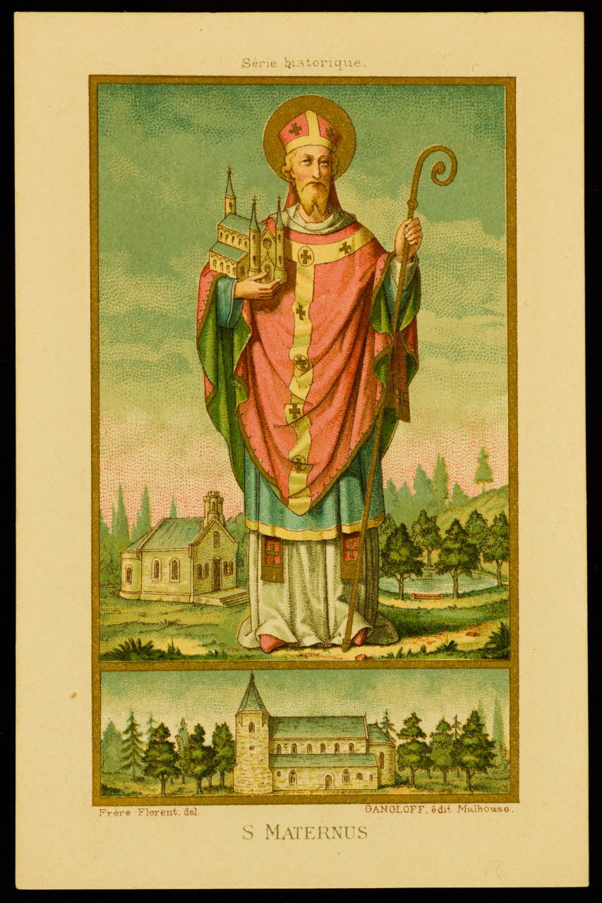 carte réclame S. MATERNUS 1996.40.1759.9 Photo